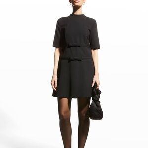 Rebecca Taylor Black Bow Dress